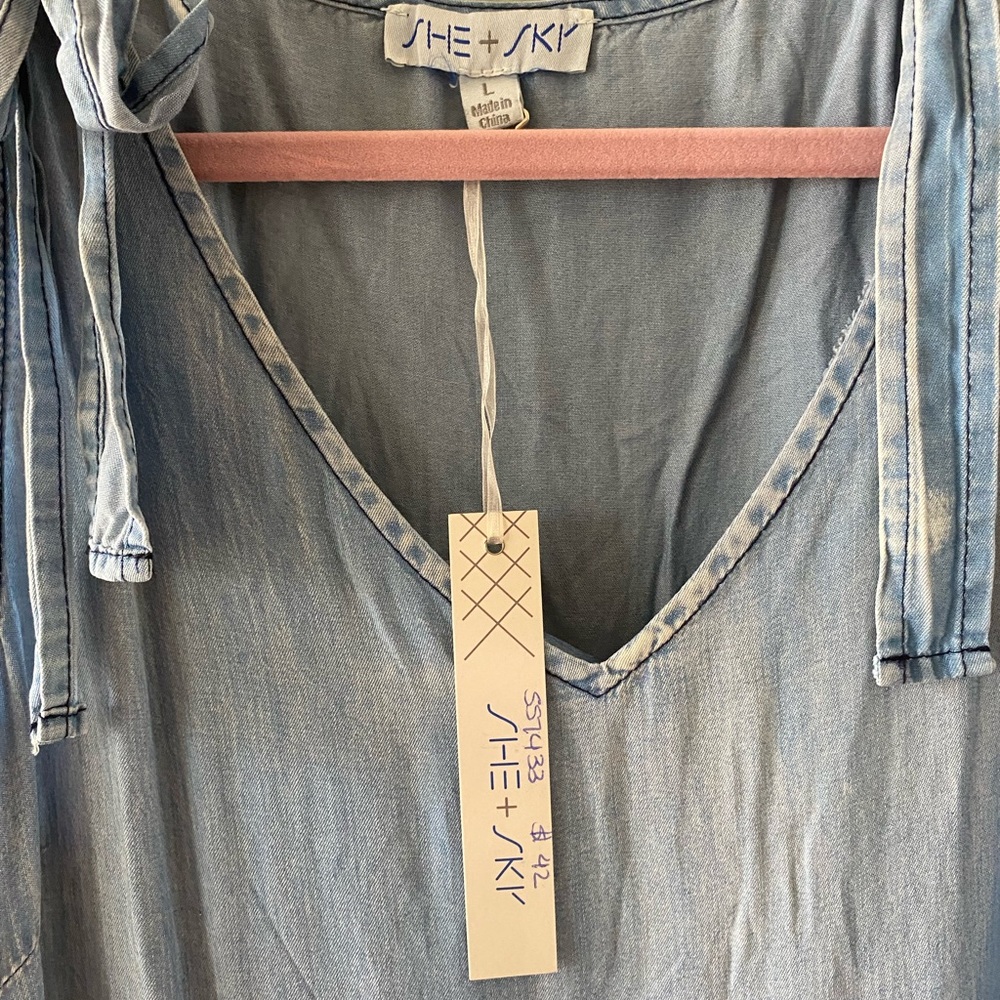 Denim (tencel) dress